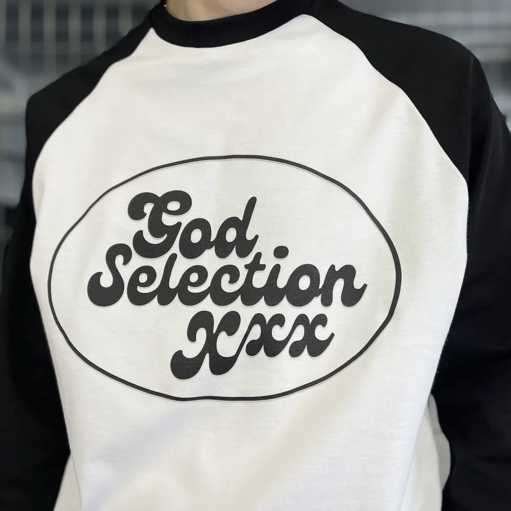 GOD SELECTION XXX / RAGLAN SLEEVE T-SHIRT (GX-A24-RT-02)