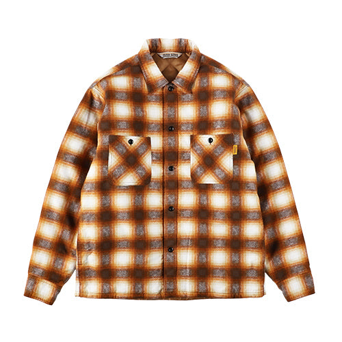 STANDARD CALIFORNIAのSD Quilted Print Flannel Check Shirt Jacket