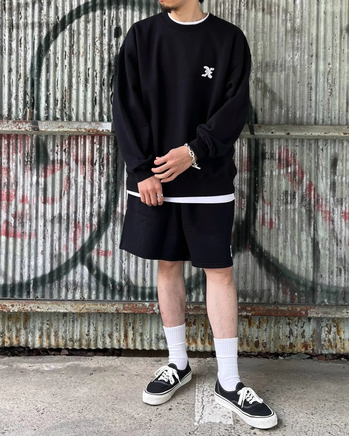 GOD SELECTION XXX / CREW NECK SWEAT SHIRT (GX-S26-CS-02)