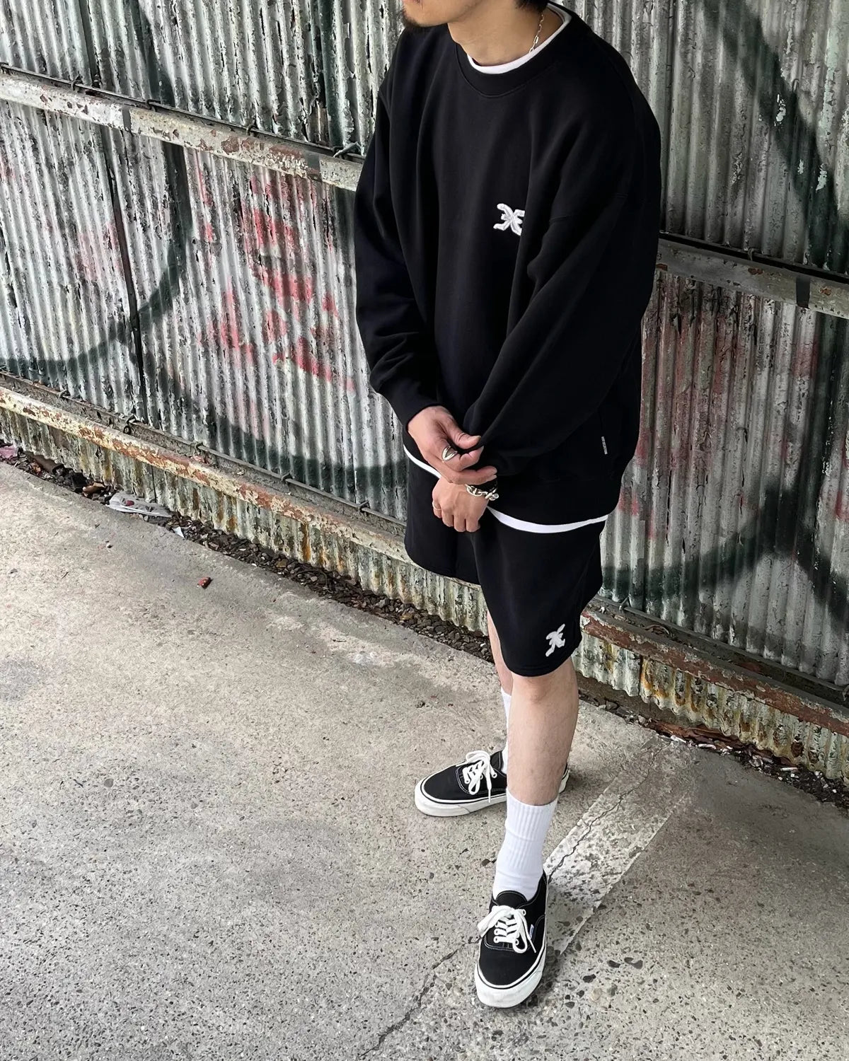 GOD SELECTION XXX / CREW NECK SWEAT SHIRT (GX-S26-CS-02)