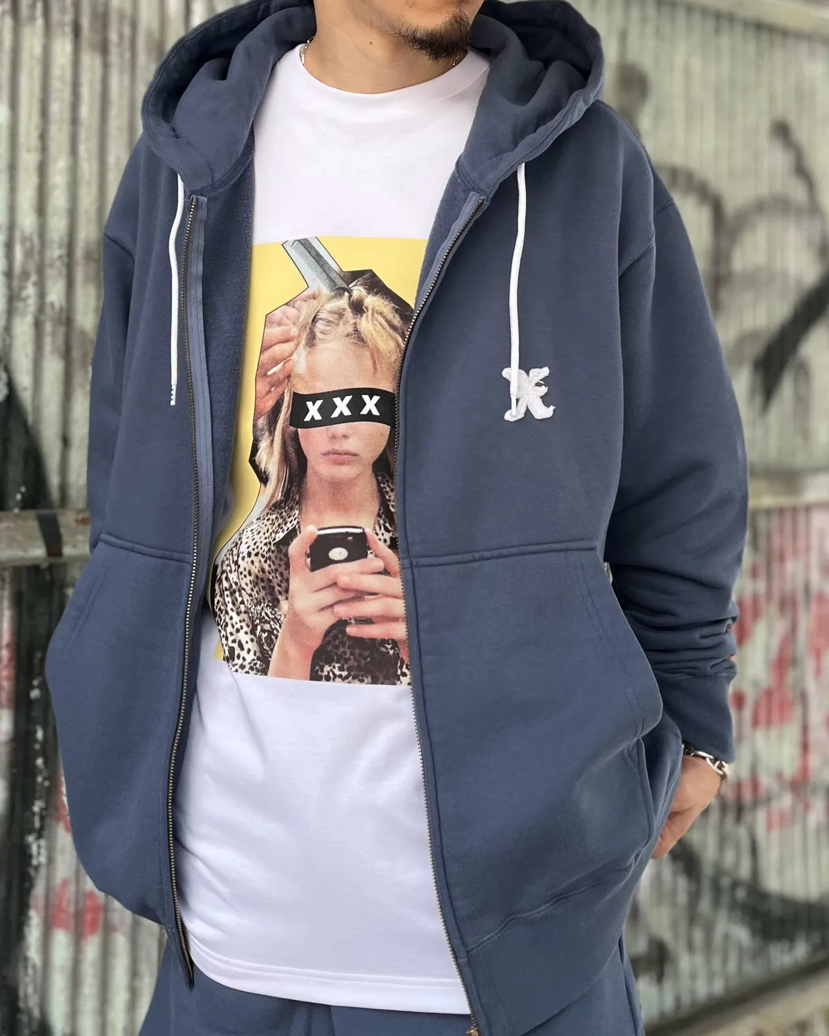 GOD SELECTION XXX / ZIP HOODIE (GX-S26-CS-01)