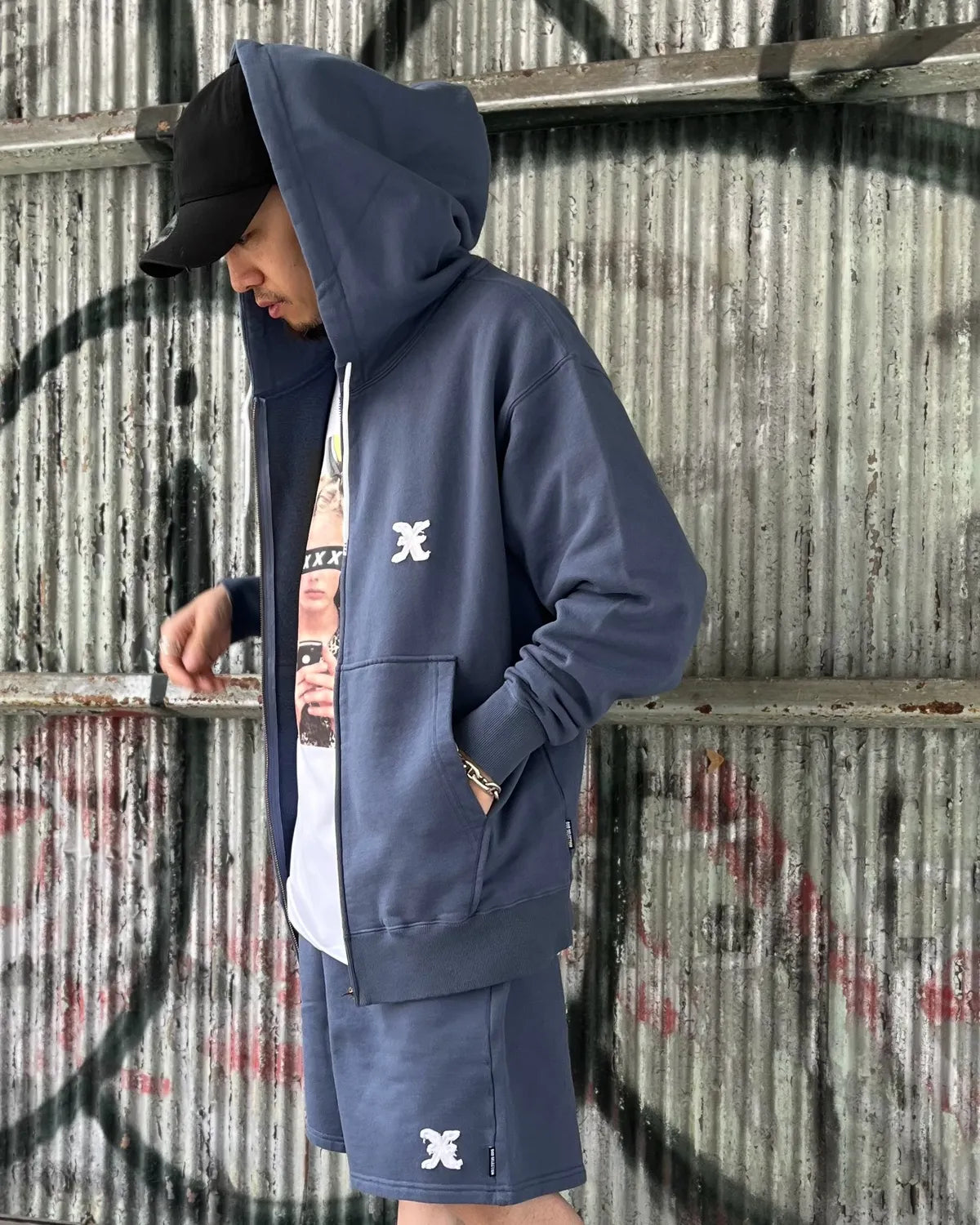 GOD SELECTION XXX / ZIP HOODIE (GX-S26-CS-01)