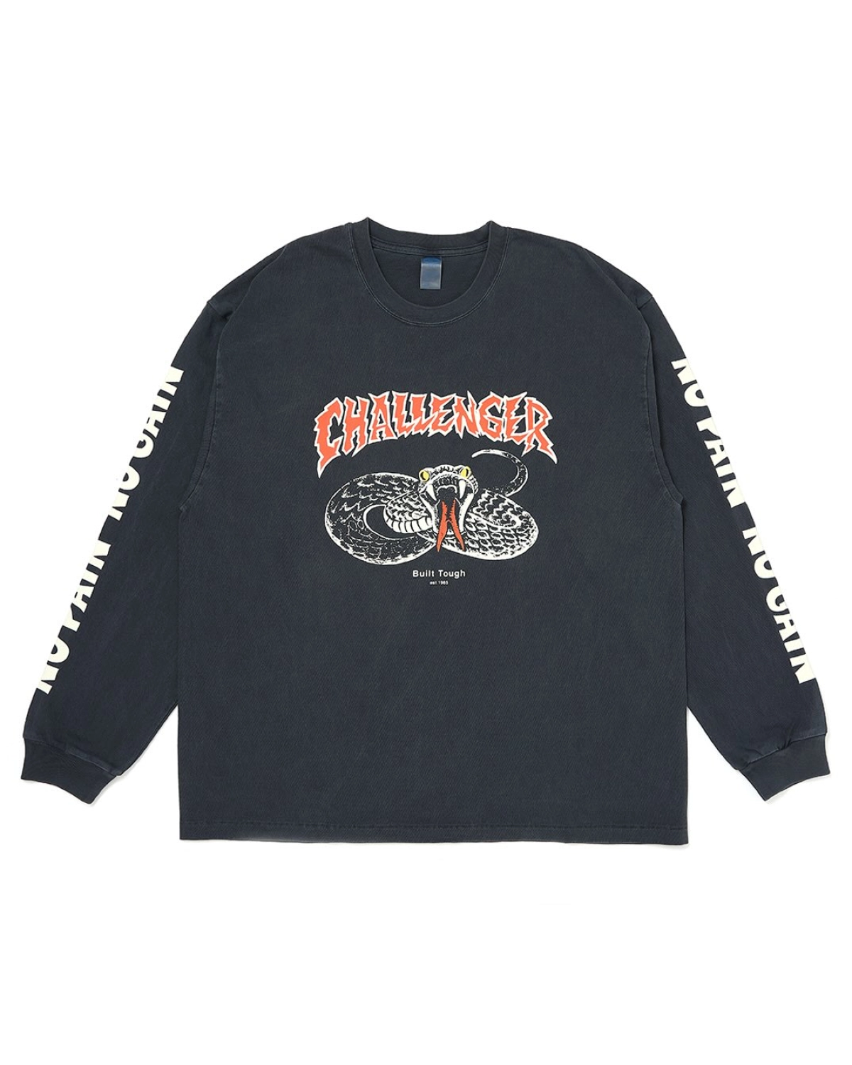 CHALLENGER / L/S PIGMENT SNAKE TEE (CLG-TS 026-014)