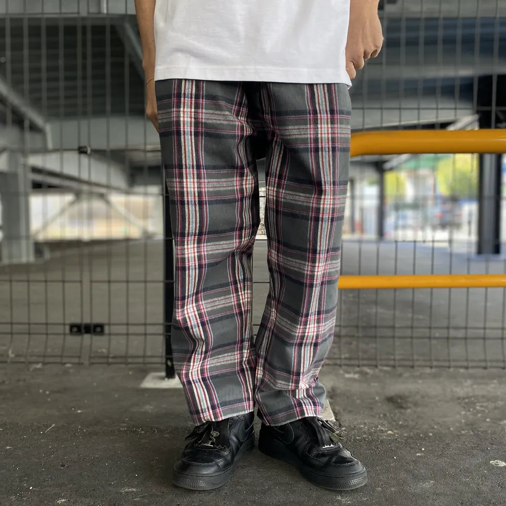 GOD SELECTION XXX / CHECK EASY PANTS (GX-A24-PT-02)