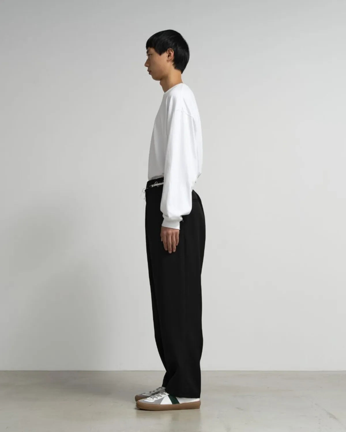 Graphpaper × CAMIEL FORTGEN / C.F × GP Scale Off-Wool Pants (GM254-40103)
