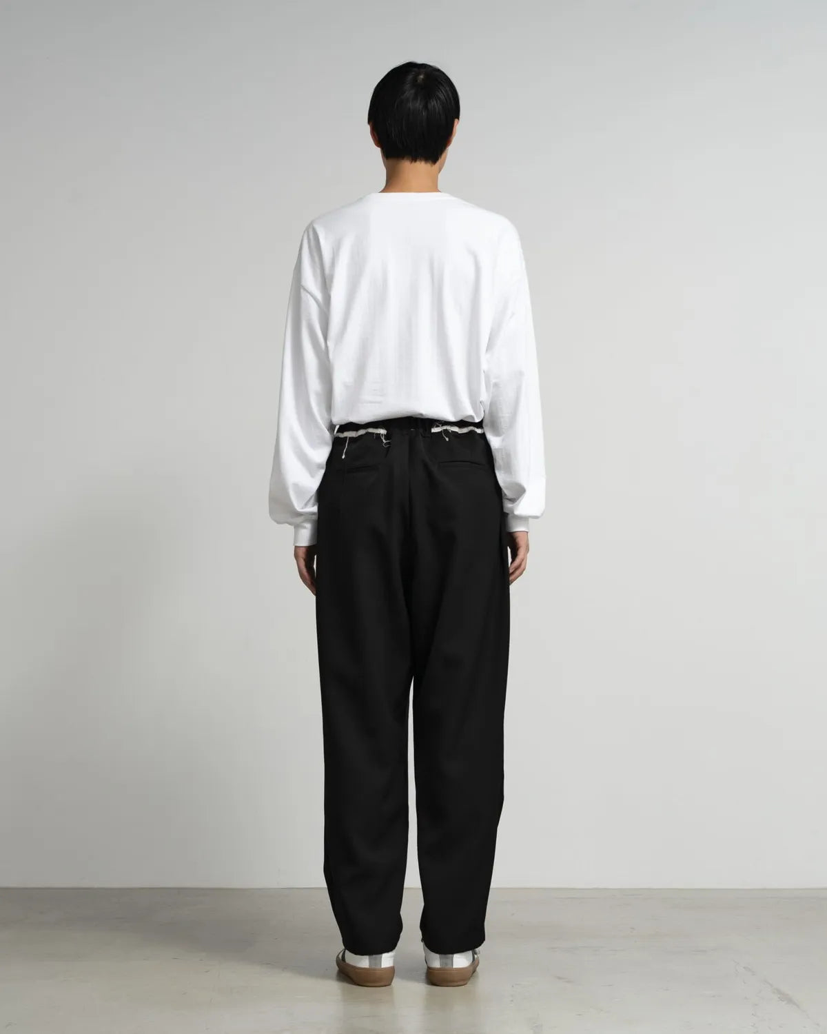 Graphpaper × CAMIEL FORTGEN / C.F × GP Scale Off-Wool Pants (GM254-40103)