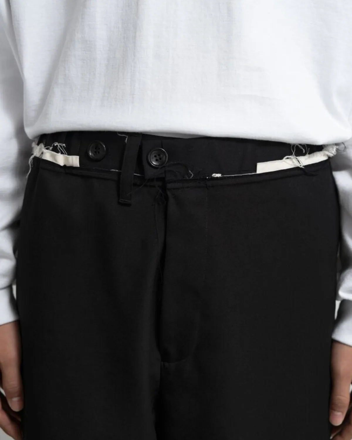 Graphpaper × CAMIEL FORTGEN / C.F × GP Scale Off-Wool Pants (GM254-40103)