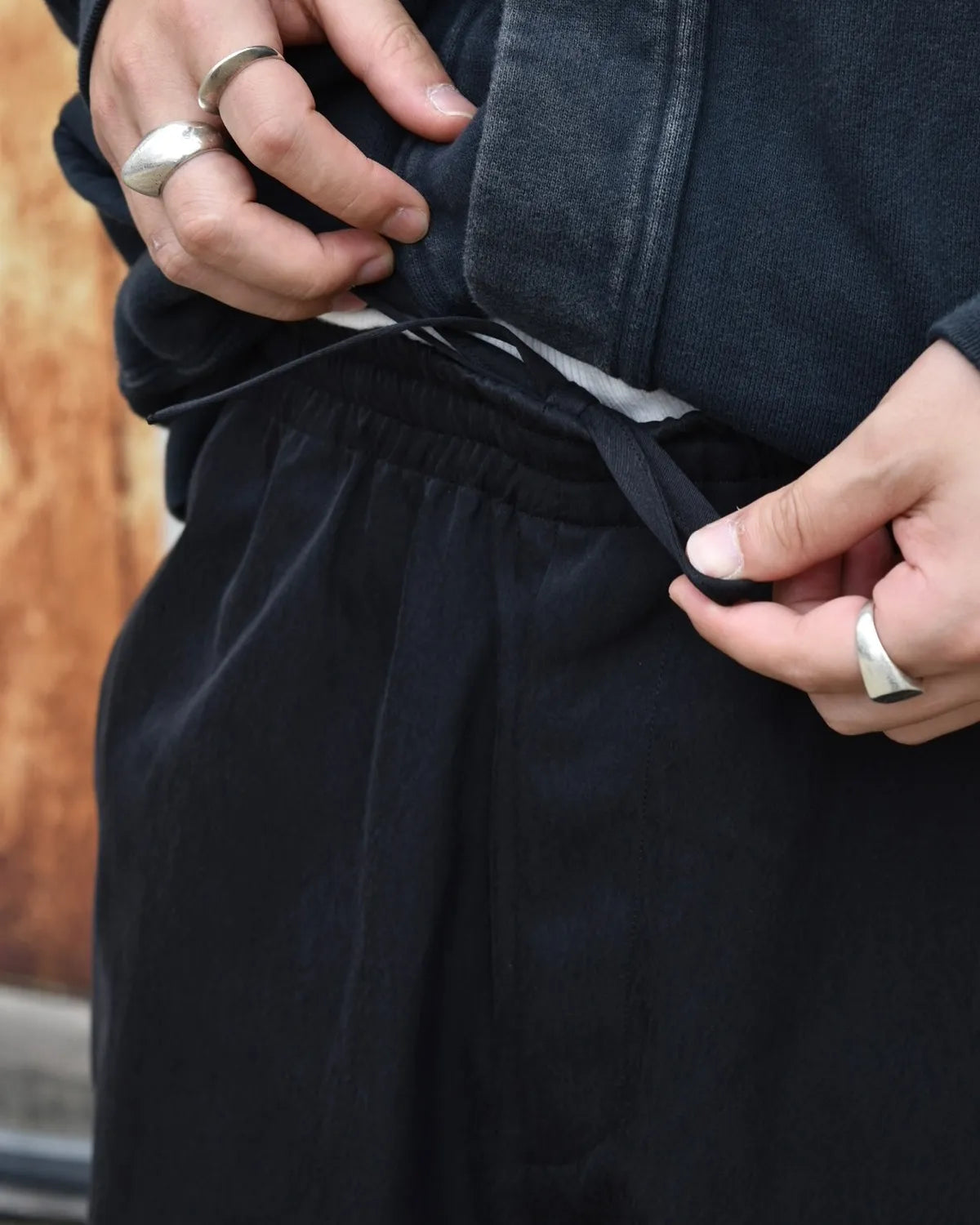 A.PRESSE / Silk Pants (25AAP-04-08)