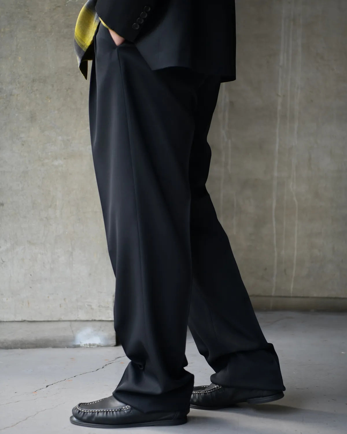 WACKO MARIA × DORMEUIL / SINGLE BREASTED JACKET -TYPE-7- ＆ PLEATED TROUSERS (25FW-WMO-SU07)