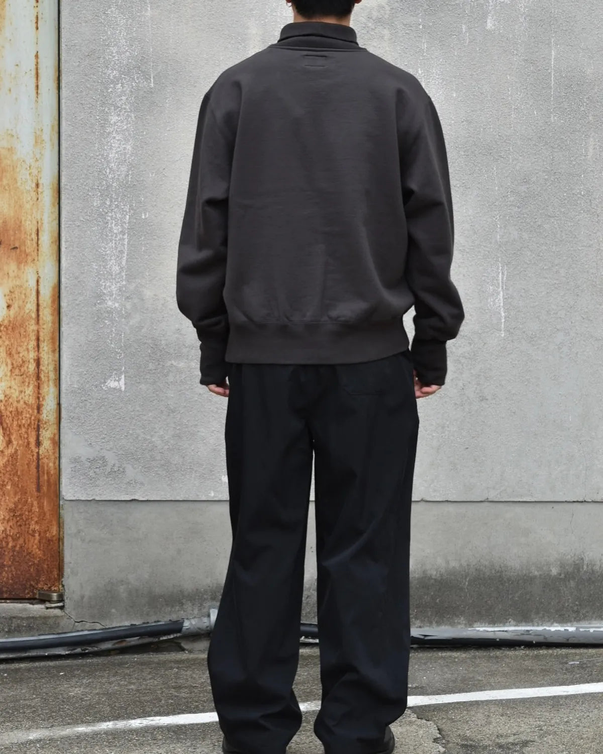 Unlikely / Unlikely Simple Sweat Turtle Neck (U25F-13-0004)
