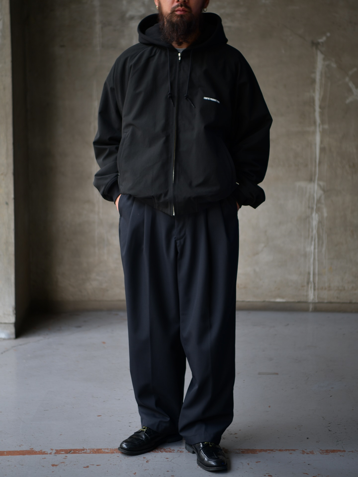 COOTIE PRODUCTIONS® / T/C Weather Combination Hooded Blouson (CTE-25A210)