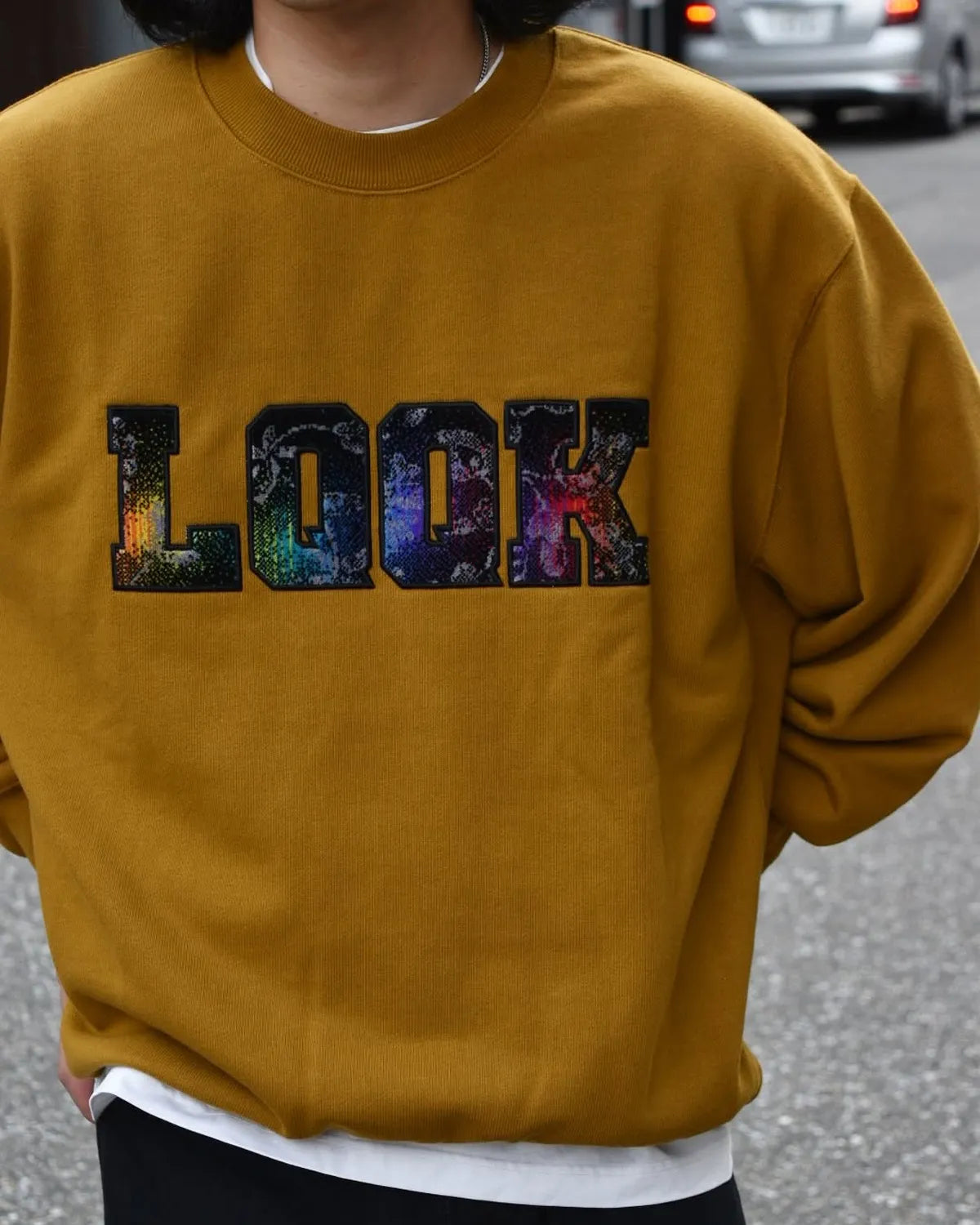 LQQK STUDIO / BUS SEAT SWEAT CREWNECK (LQA25SW09)