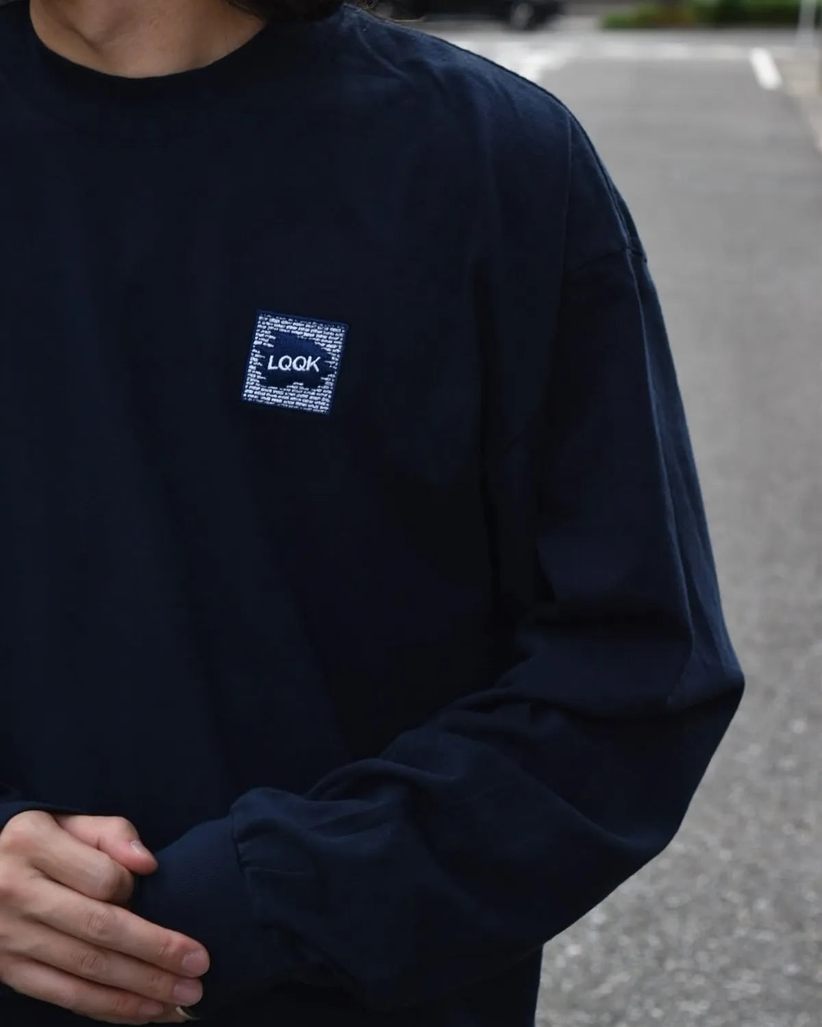LQQK STUDIO / LONGSLEEVE BRICK LOGO (LQA25LS14)
