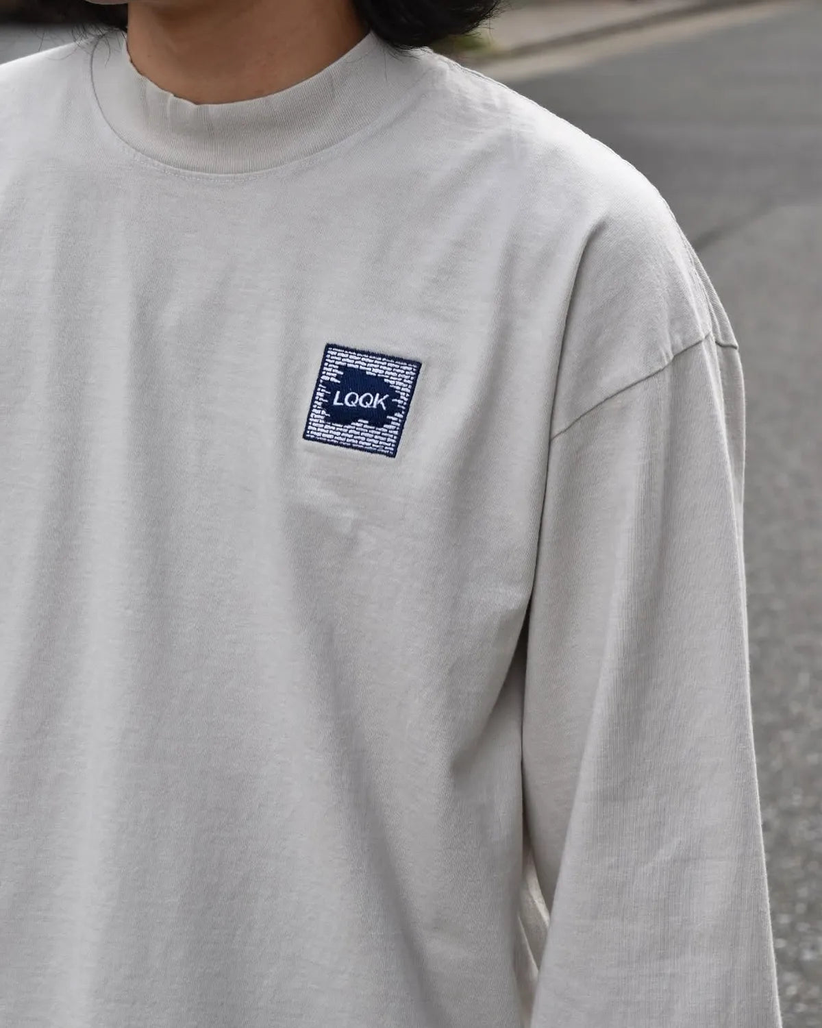 LQQK STUDIO / LONGSLEEVE BRICK LOGO (LQA25LS14)