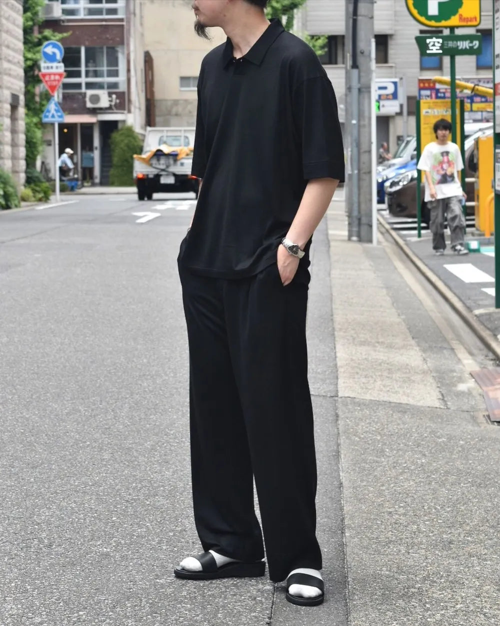 WRAPINKNOT / WIDE PANTS (WJ524-MCS06)