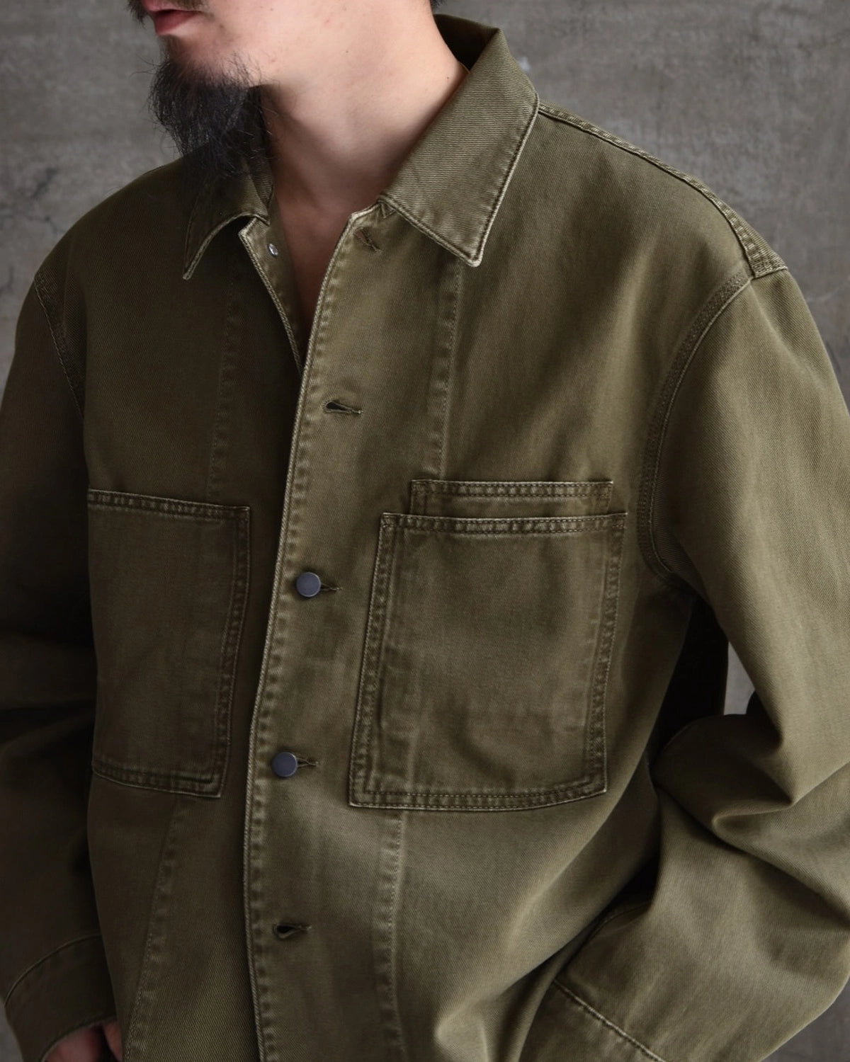 LEMAIRE / WORKWEAR OVERSHIRT (OV1024 LD1063)