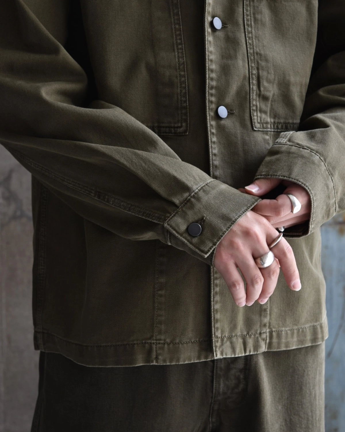 LEMAIRE / WORKWEAR OVERSHIRT (OV1024 LD1063)