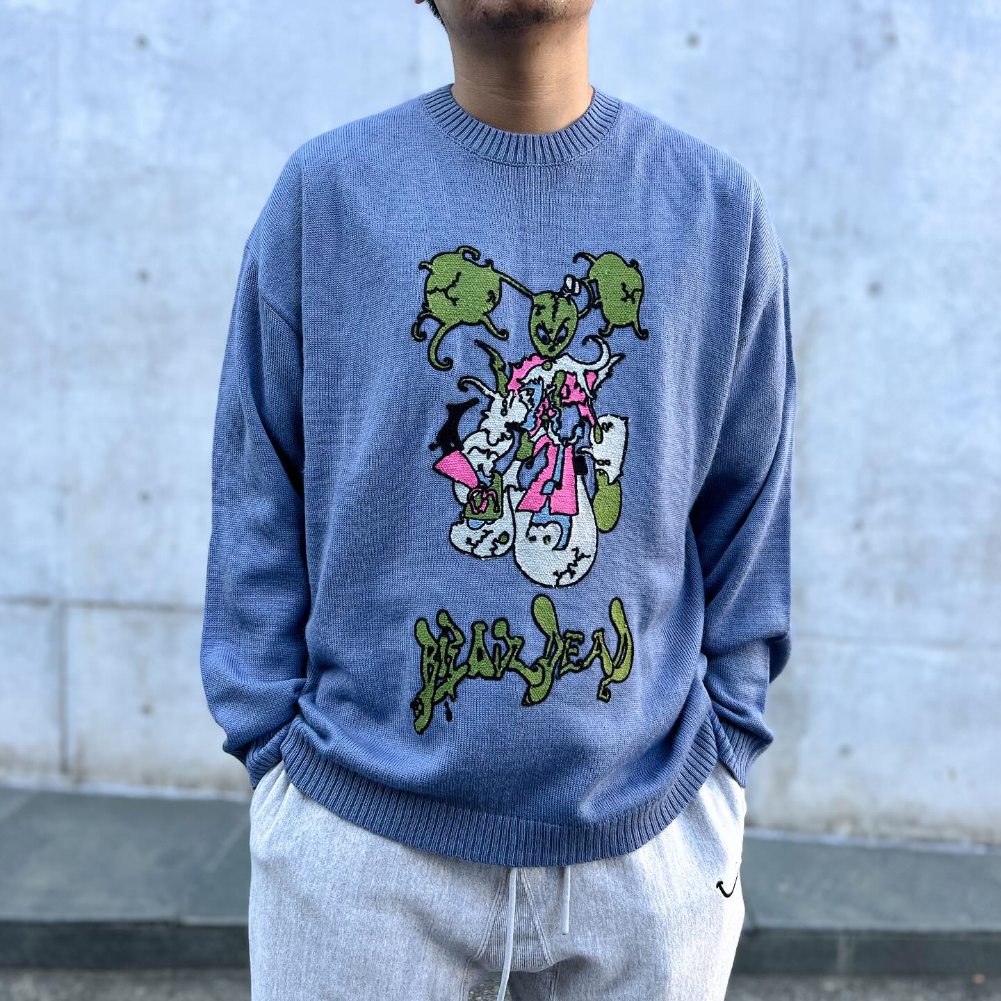 BRAIN DEAD / Cyber Bunny Sweater