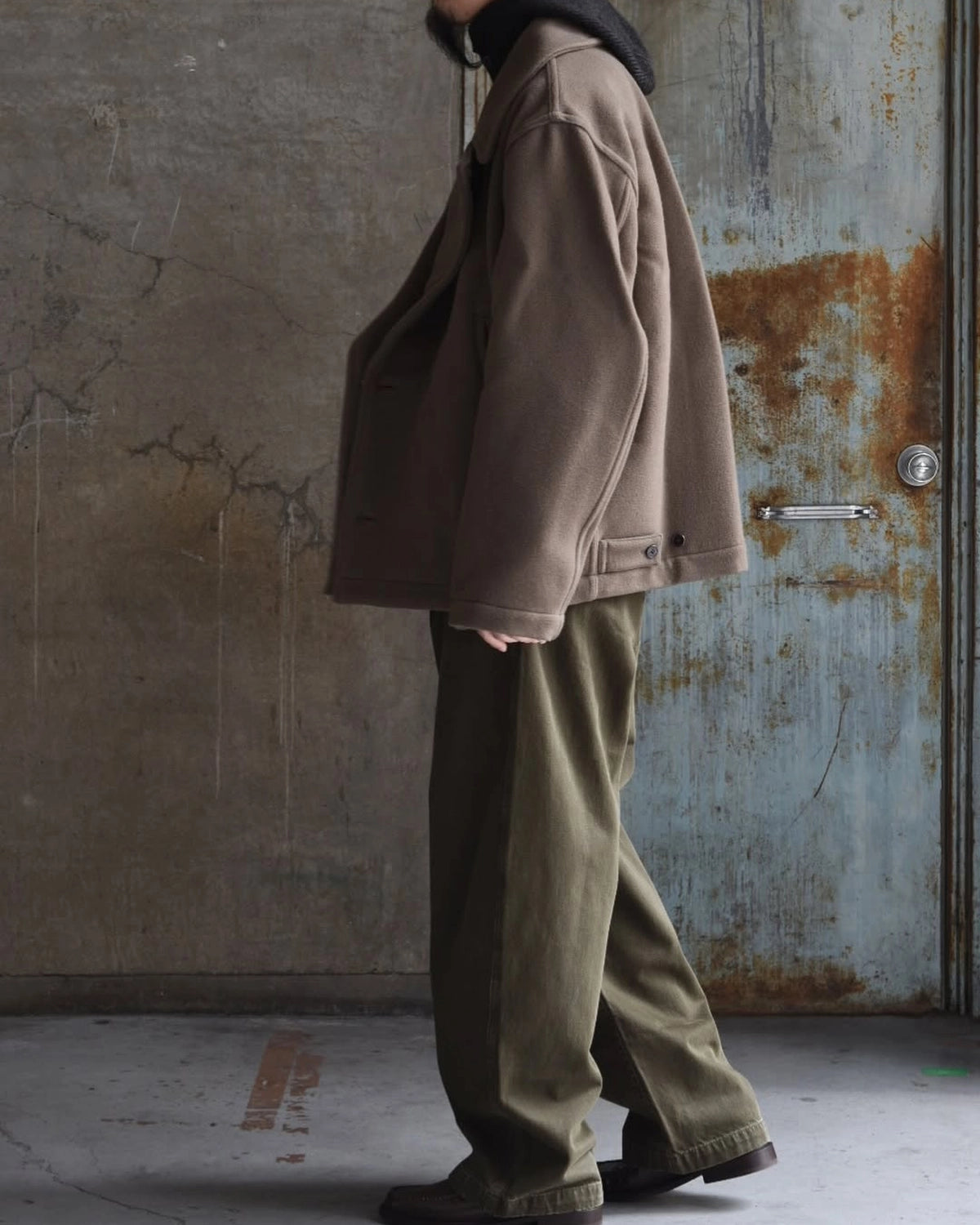 LEMAIRE / BOXY PEACOAT (CO1131 LF1116)