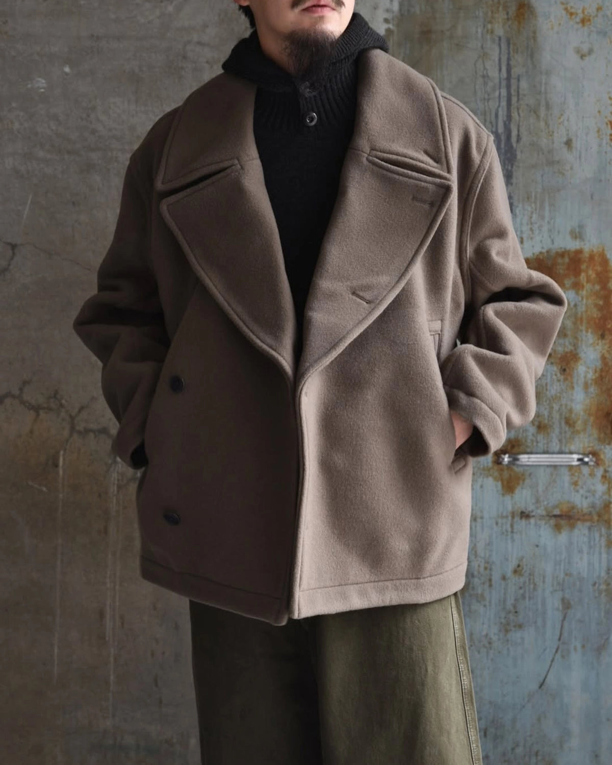 LEMAIRE / BOXY PEACOAT (CO1131 LF1116)