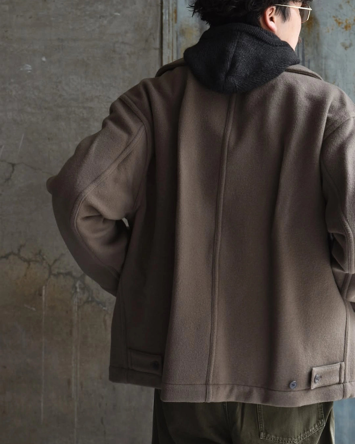 LEMAIRE / BOXY PEACOAT (CO1131 LF1116)