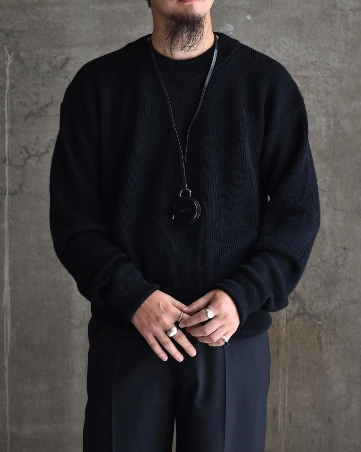 LEMAIRE / BOXY ROUND NECK SWEATER (TO1419 LK1042)