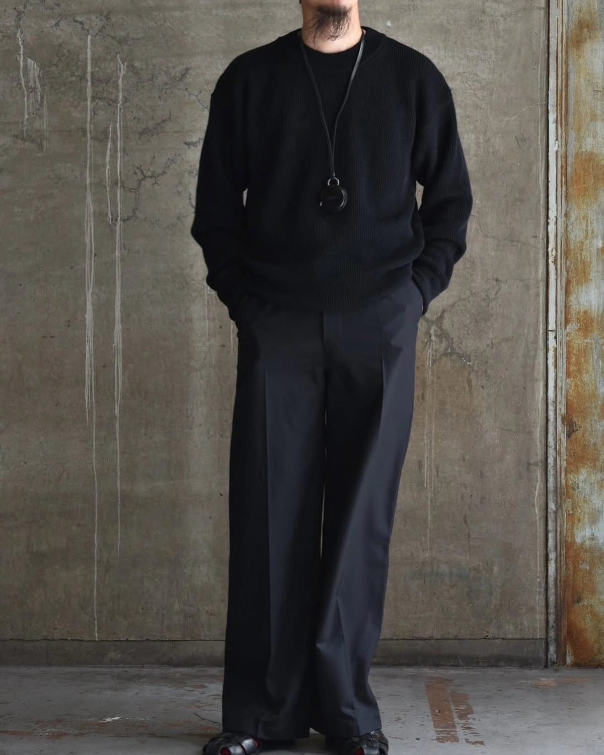 LEMAIRE / BOXY ROUND NECK SWEATER (TO1419 LK1042)