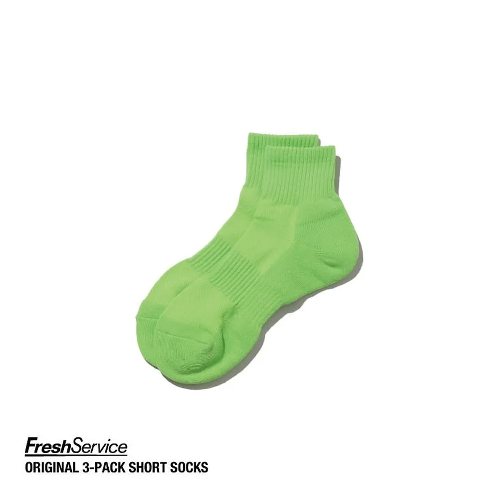 FreshService / ORIGINAL 3-PACK SHORT SOCKS (FSP243-90017B)