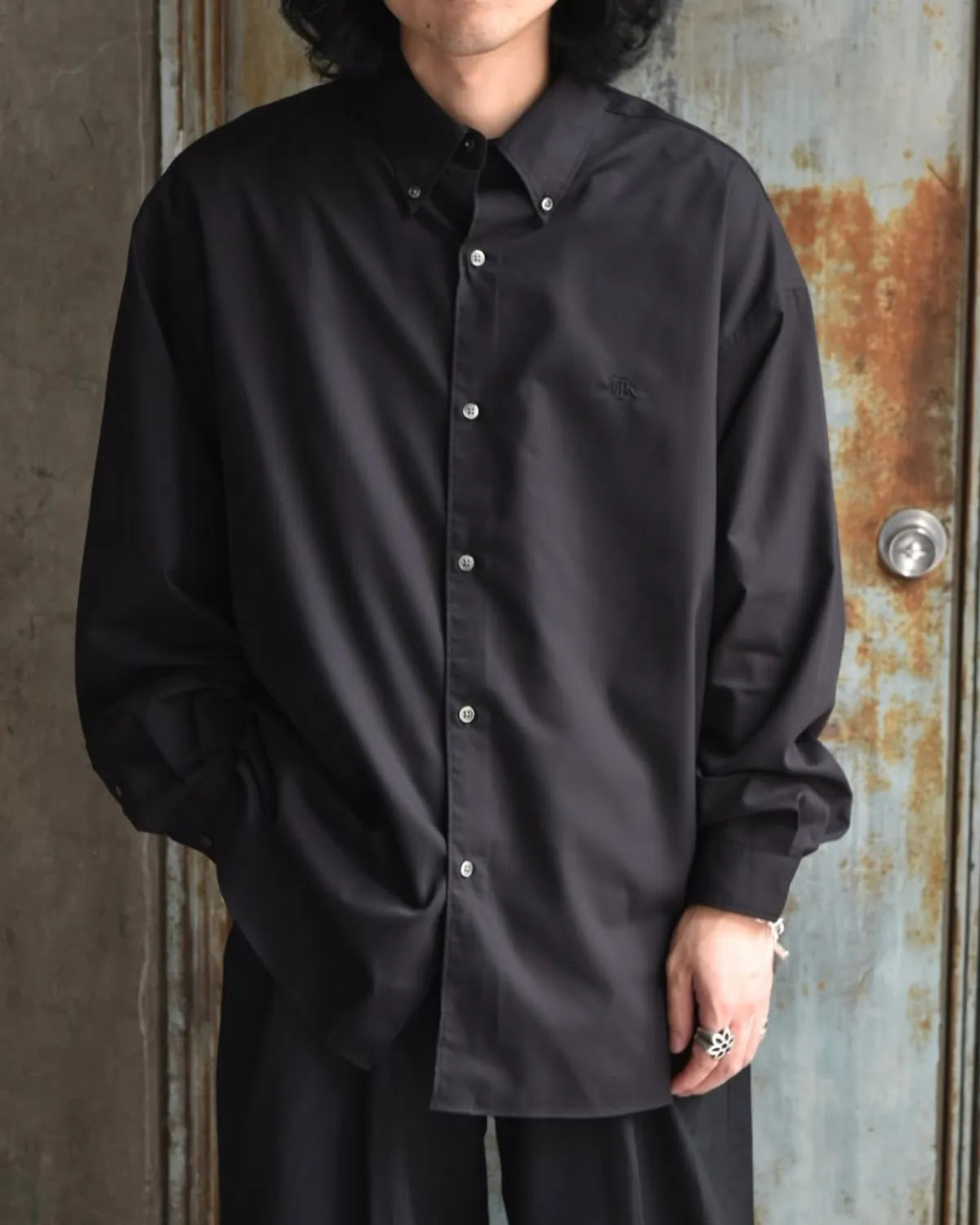 COOTIE PRODUCTIONS® × BARACUTA / EWP Oxford B.D. Shirt (BRCT-CTE25S-401)
