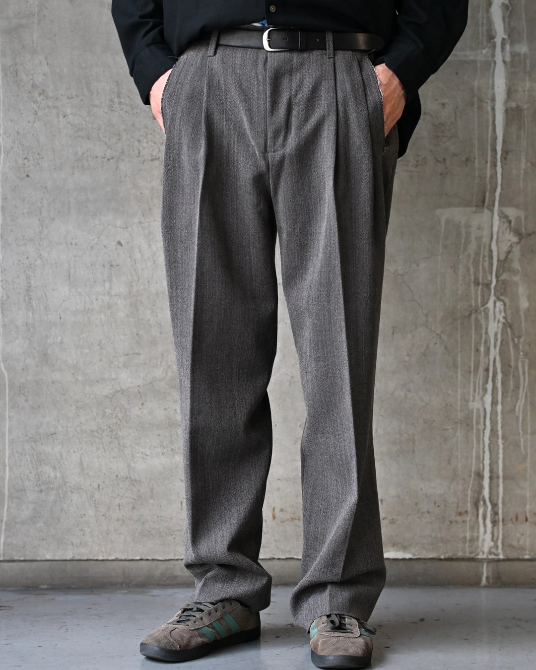 ISSUETHINGS / TYPE118 -WOOL HERRINGBONE- (26b/118-wn-00)