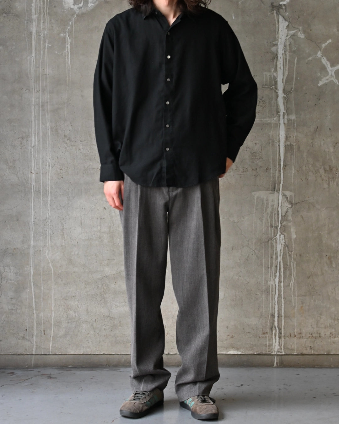 ISSUETHINGS / TYPE118 -WOOL HERRINGBONE- (26b/118-wn-00)
