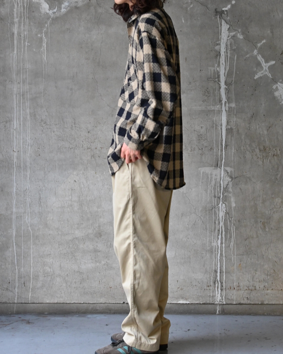nanamica / OOAL Block Check Jacquard Shirt (S26FG017)