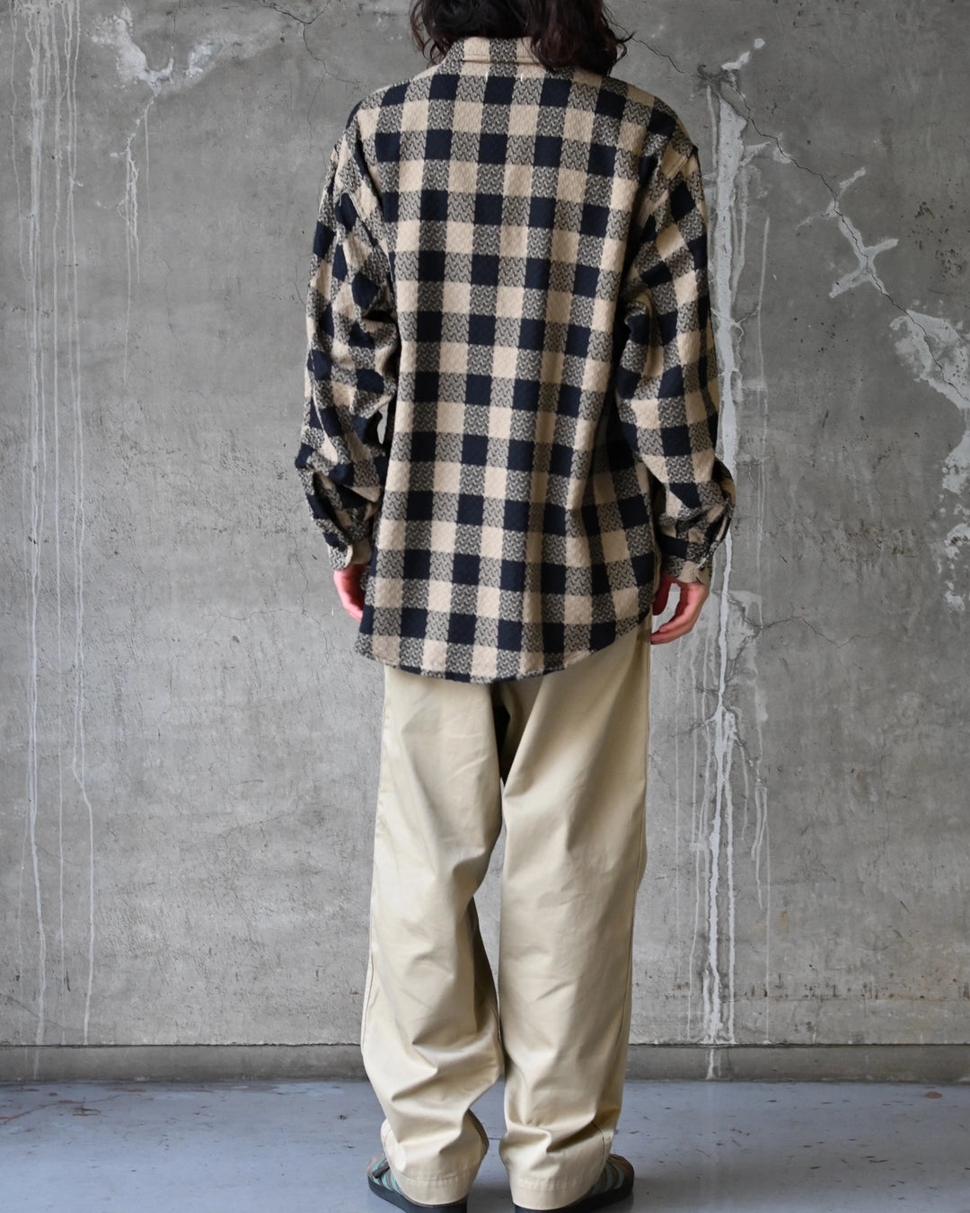 nanamica / OOAL Block Check Jacquard Shirt (S26FG017)