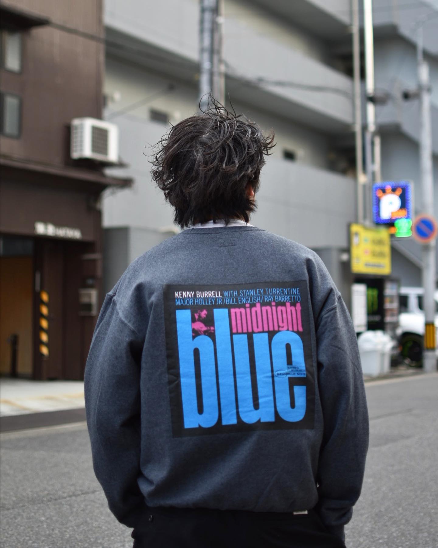 WACKO MARIA / × BLUE NOTE CREW NECK SWEAT SHIRT (TYPE-4)