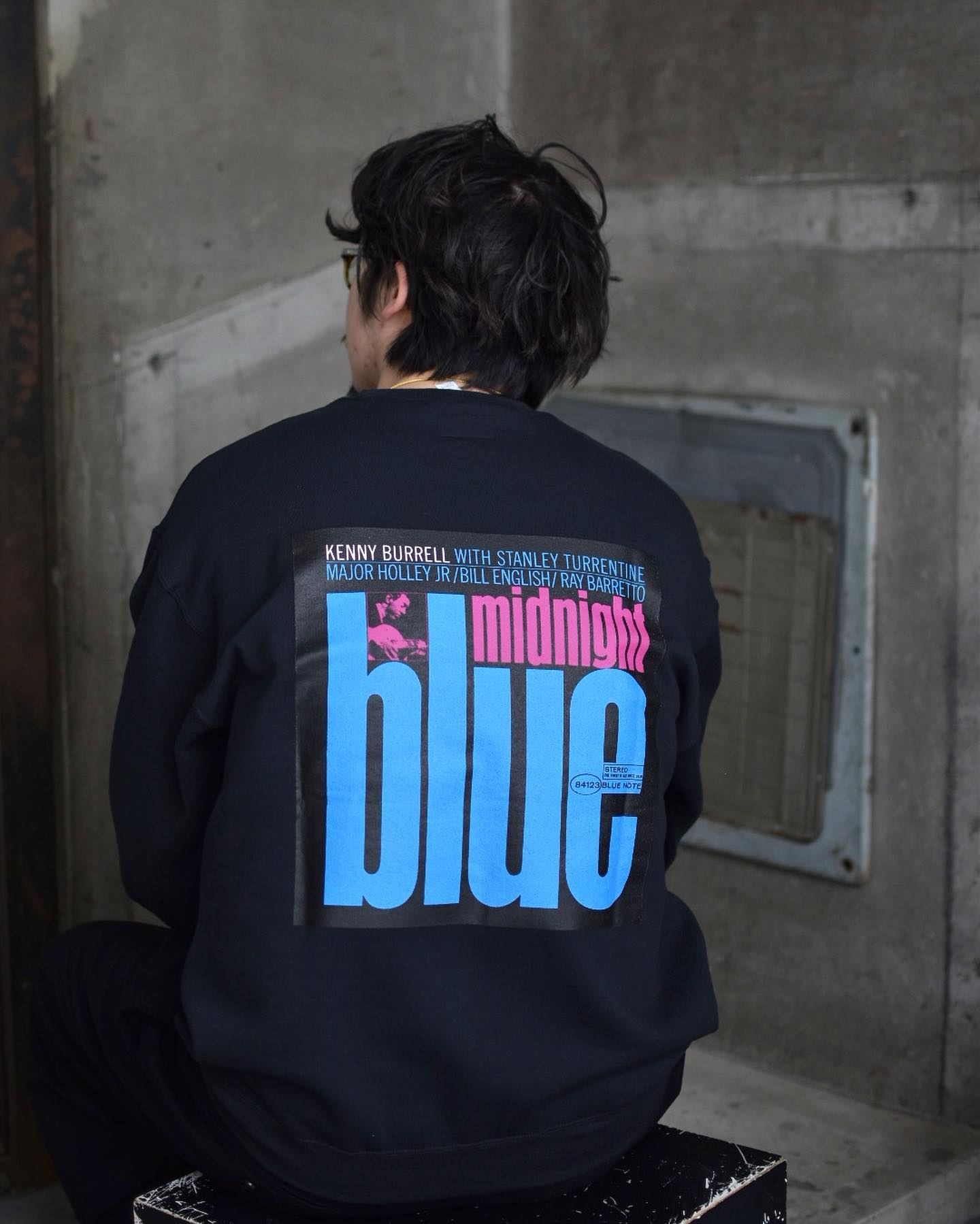 WACKO MARIA / × BLUE NOTE CREW NECK SWEAT SHIRT (TYPE-4)