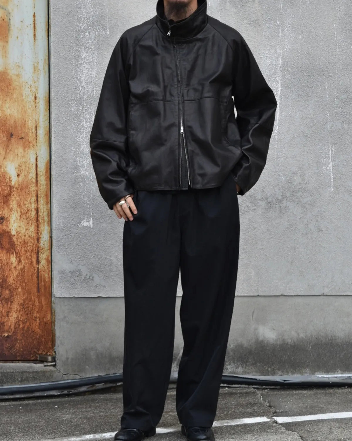 NTN / BETA LEATHER JACKET (N005-035112)