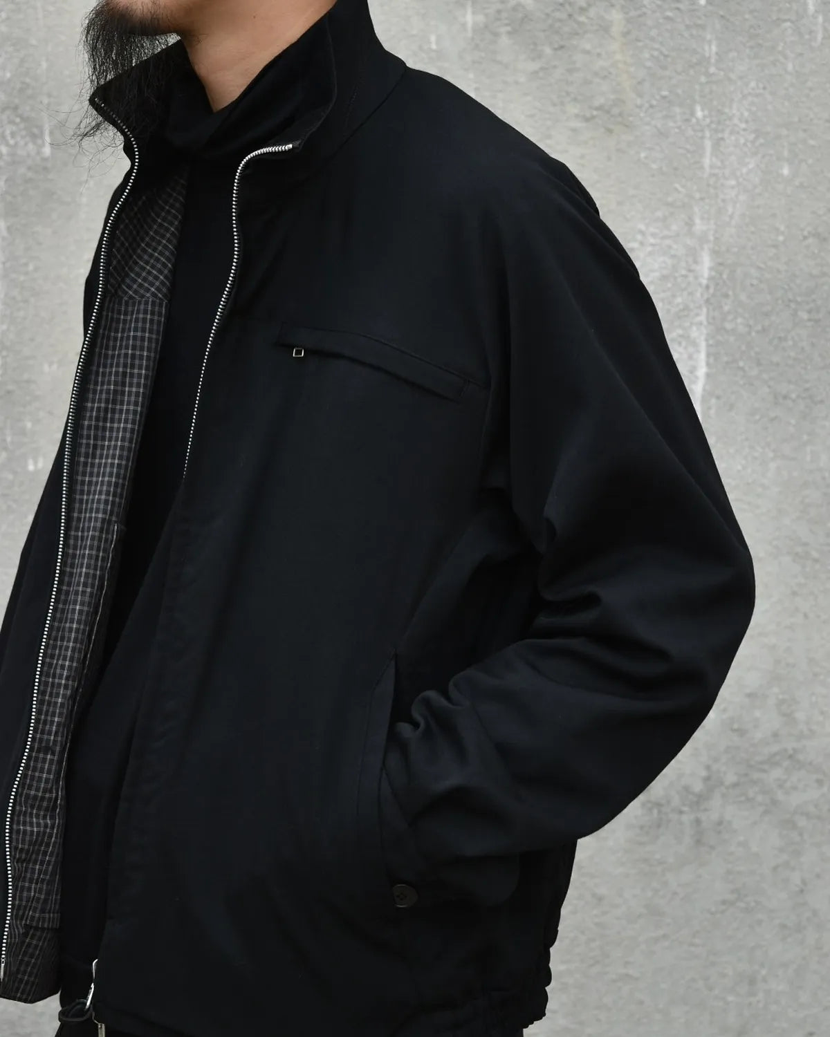 NTN / REVERSIBLE ZIP UP BLOUSON (N005-031113)