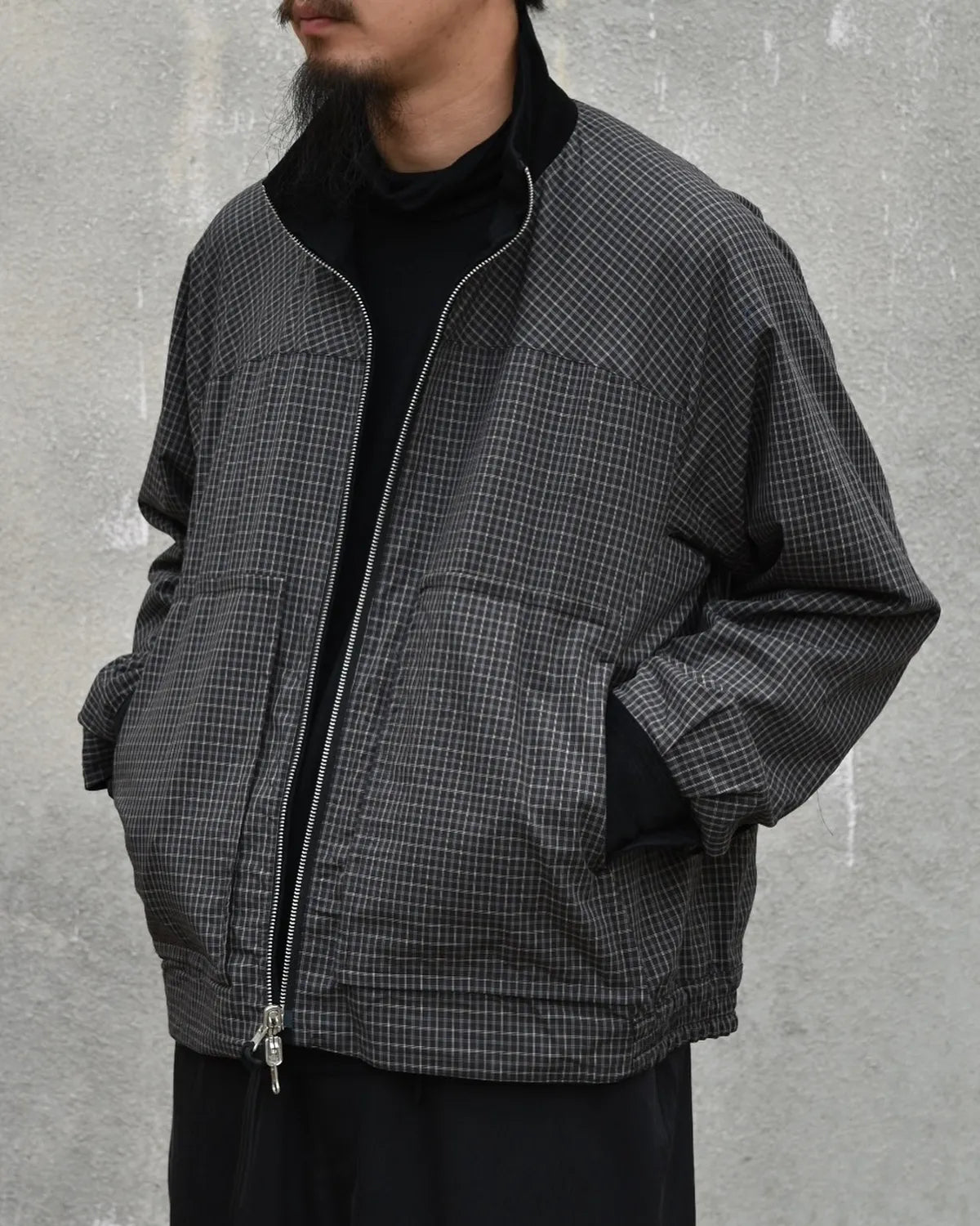 NTN / REVERSIBLE ZIP UP BLOUSON (N005-031113)