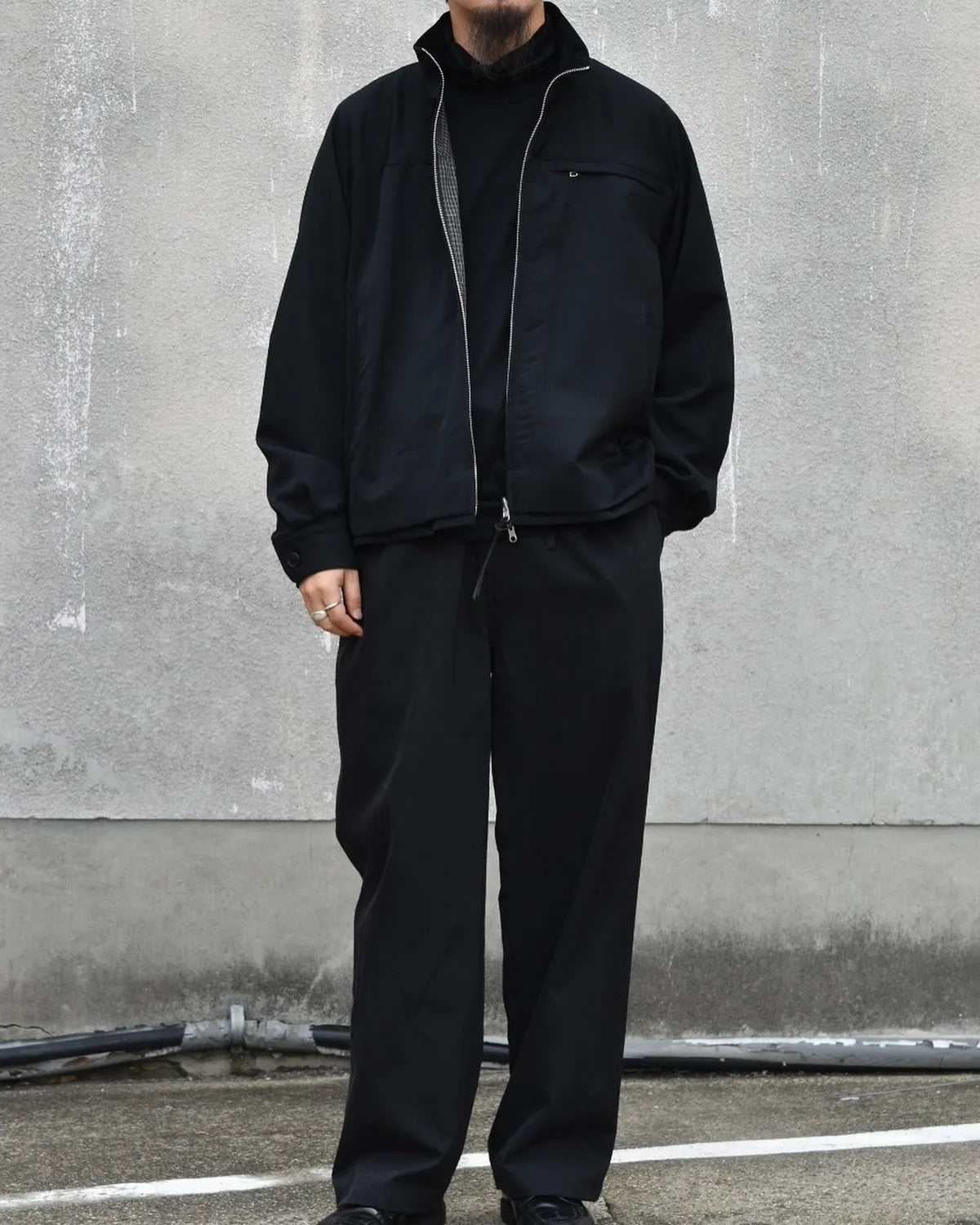 NTN / REVERSIBLE ZIP UP BLOUSON (N005-031113)