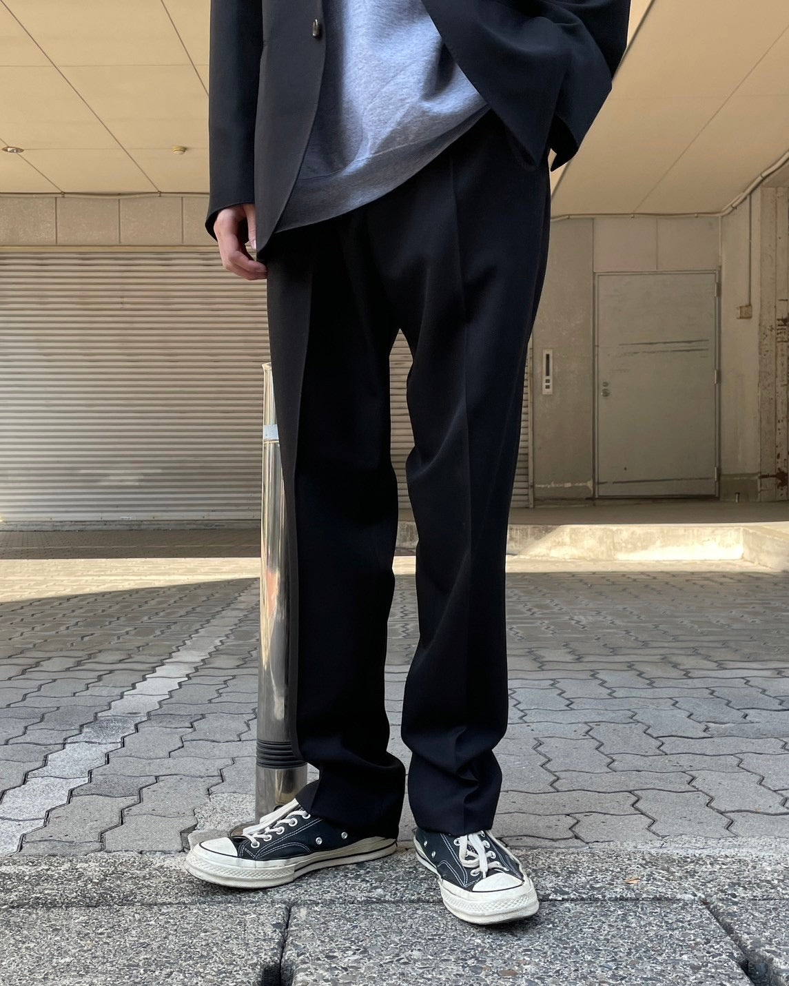 PLEATED TROUSERS ( TYPE-2 ) - スラックス