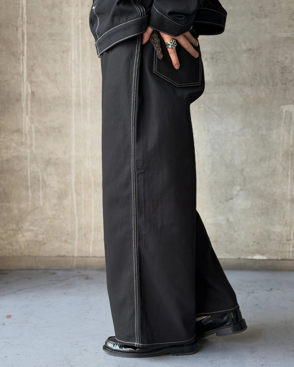 COOTIE PRODUCTIONS / Cotton Serge 5 Pocket Extra Baggy Pants (CTE-26S132)