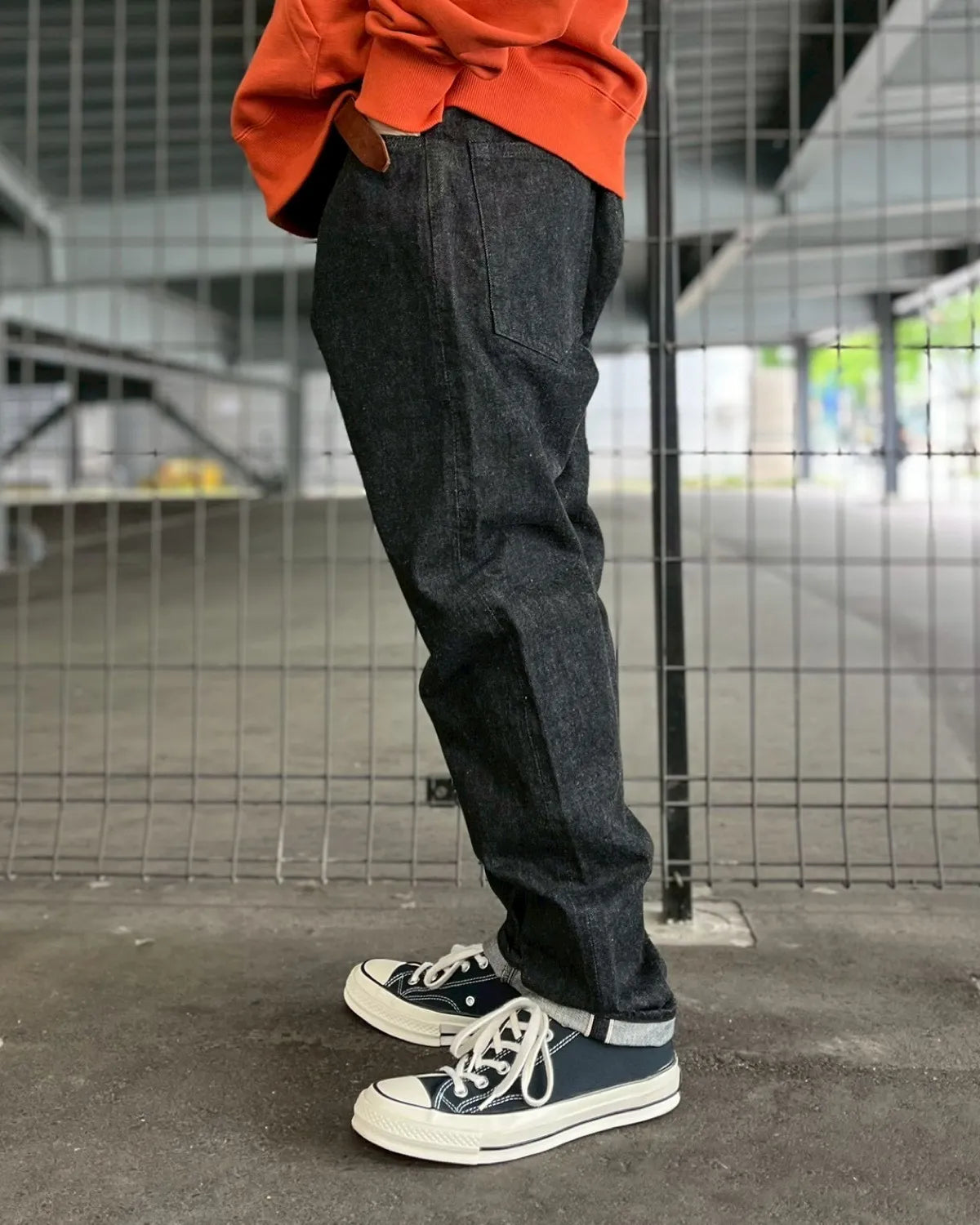 SEQUEL × FRAGMENT / ONE WASHED DENIM PANTS (SQ-26SS-PT-04)