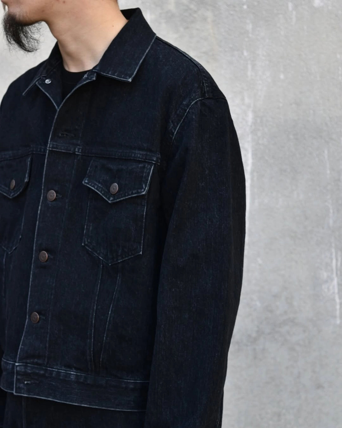 CEIVE / DENIM TRUCKER JACKET (J001-01)