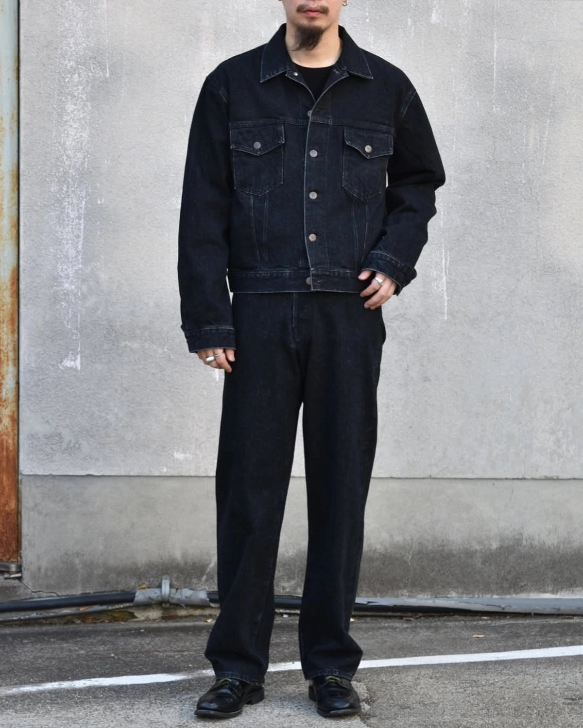 CEIVE / DENIM TRUCKER JACKET (J001-01)