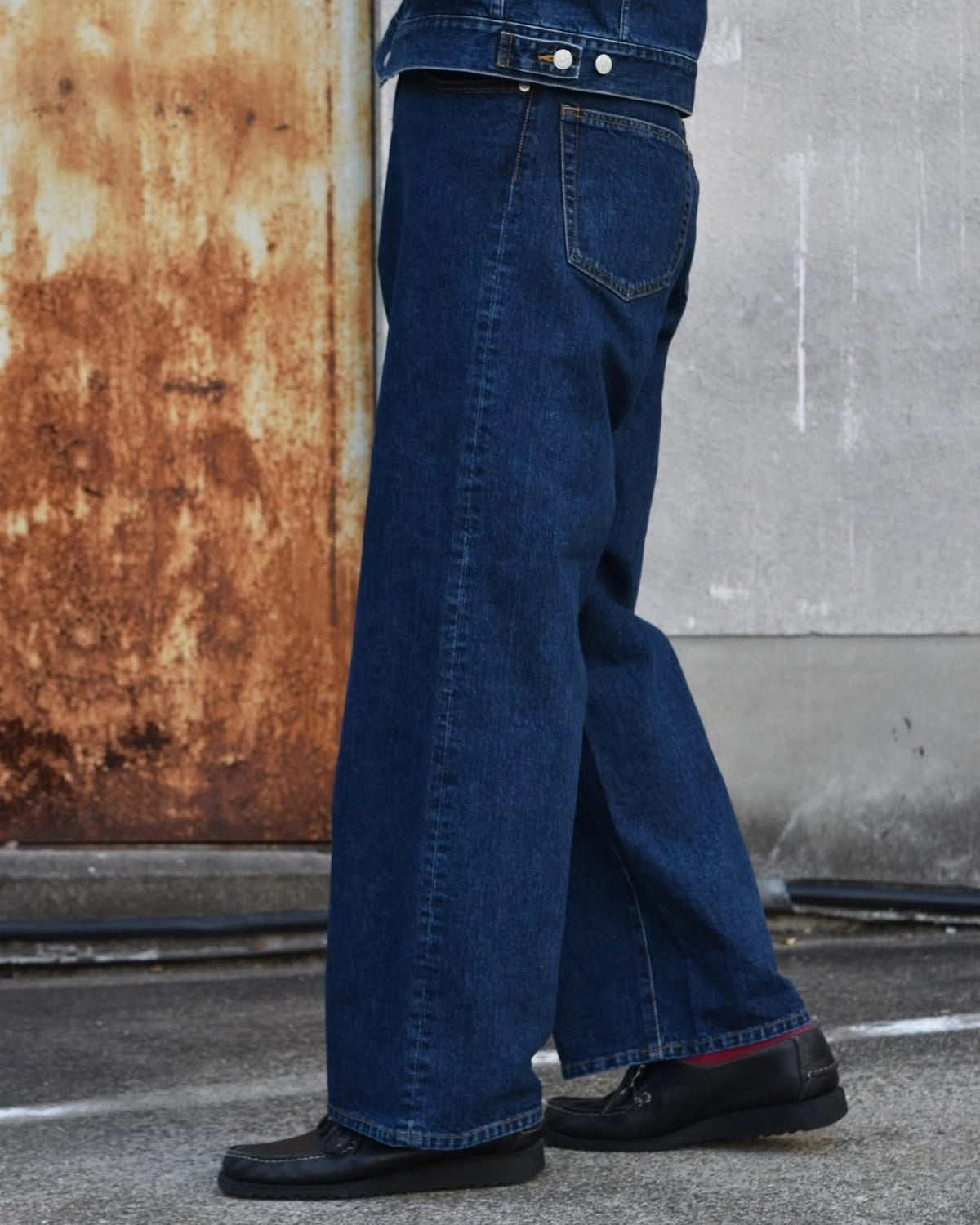 CEIVE / DENIM PANTS -WIDE FIT (P003-01)