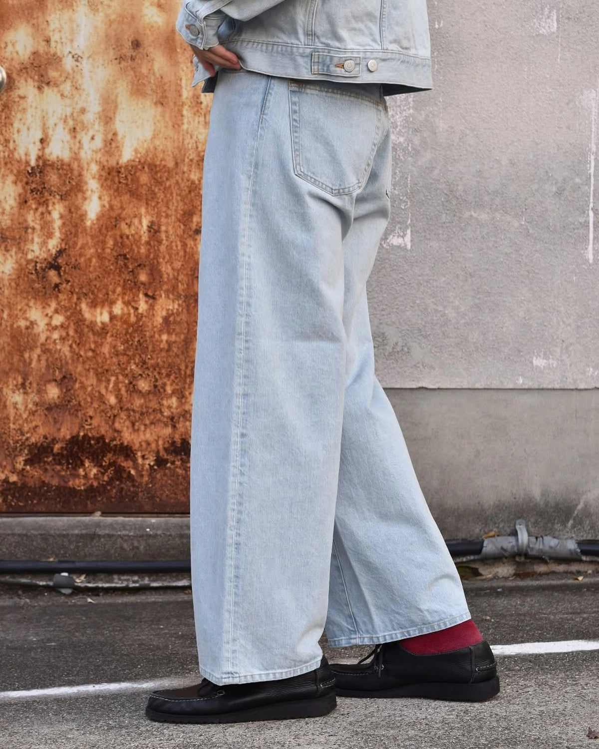 CEIVE / DENIM PANTS -WIDE FIT (P003-01)