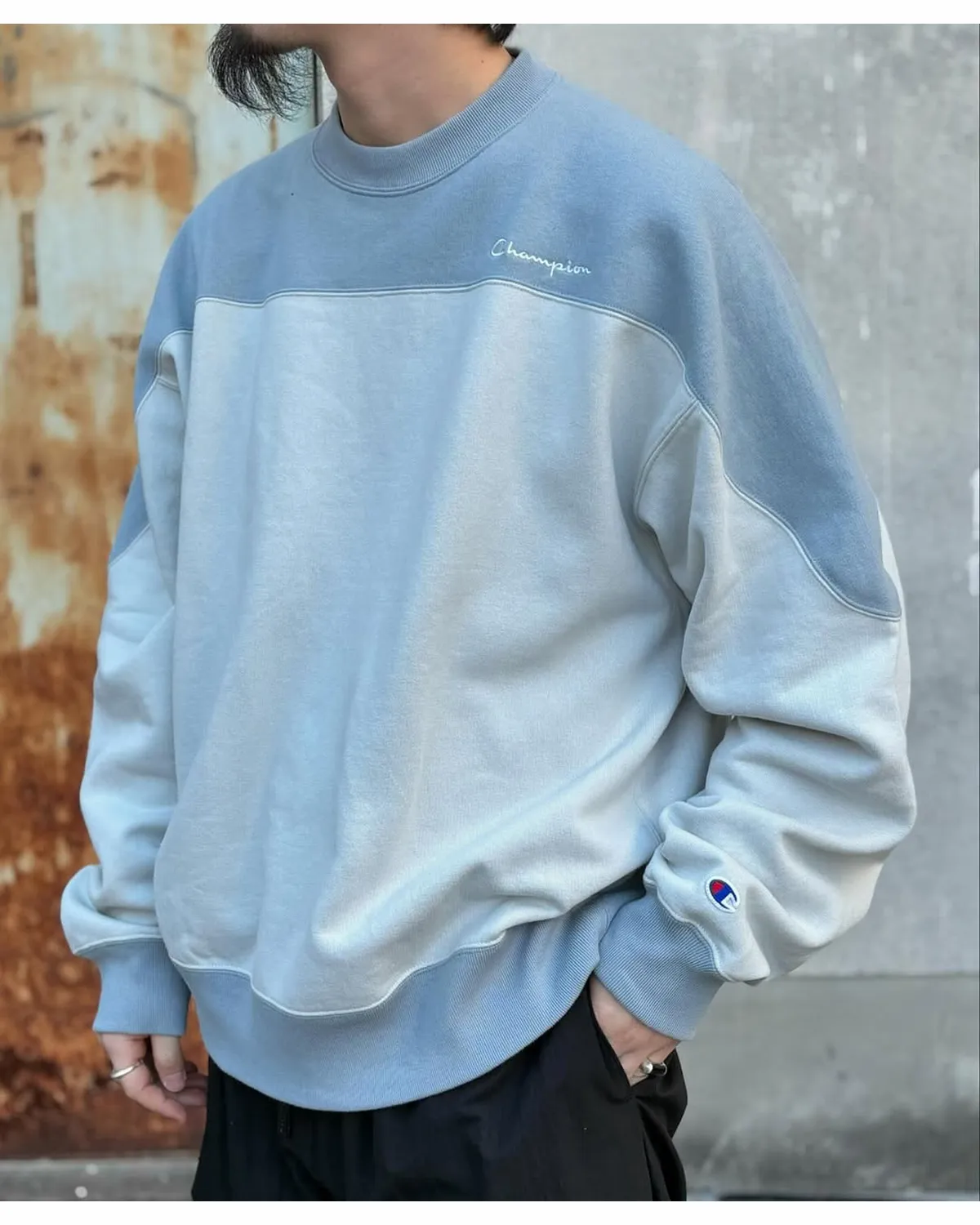 N.HOOLYWOOD × Champion / CREW NECK SWEATSHIRTS (C8-B023)