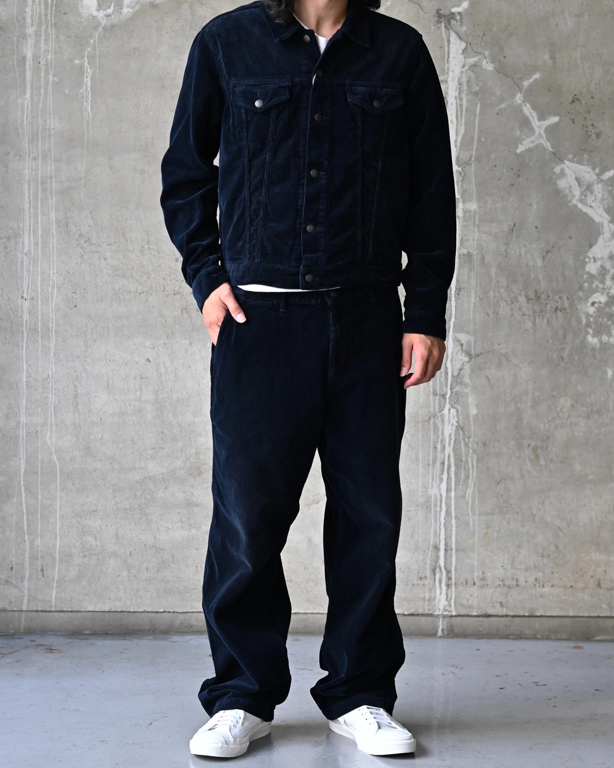 vowels / Corduroy Trucker Jacket (VO-26AW-OW060)