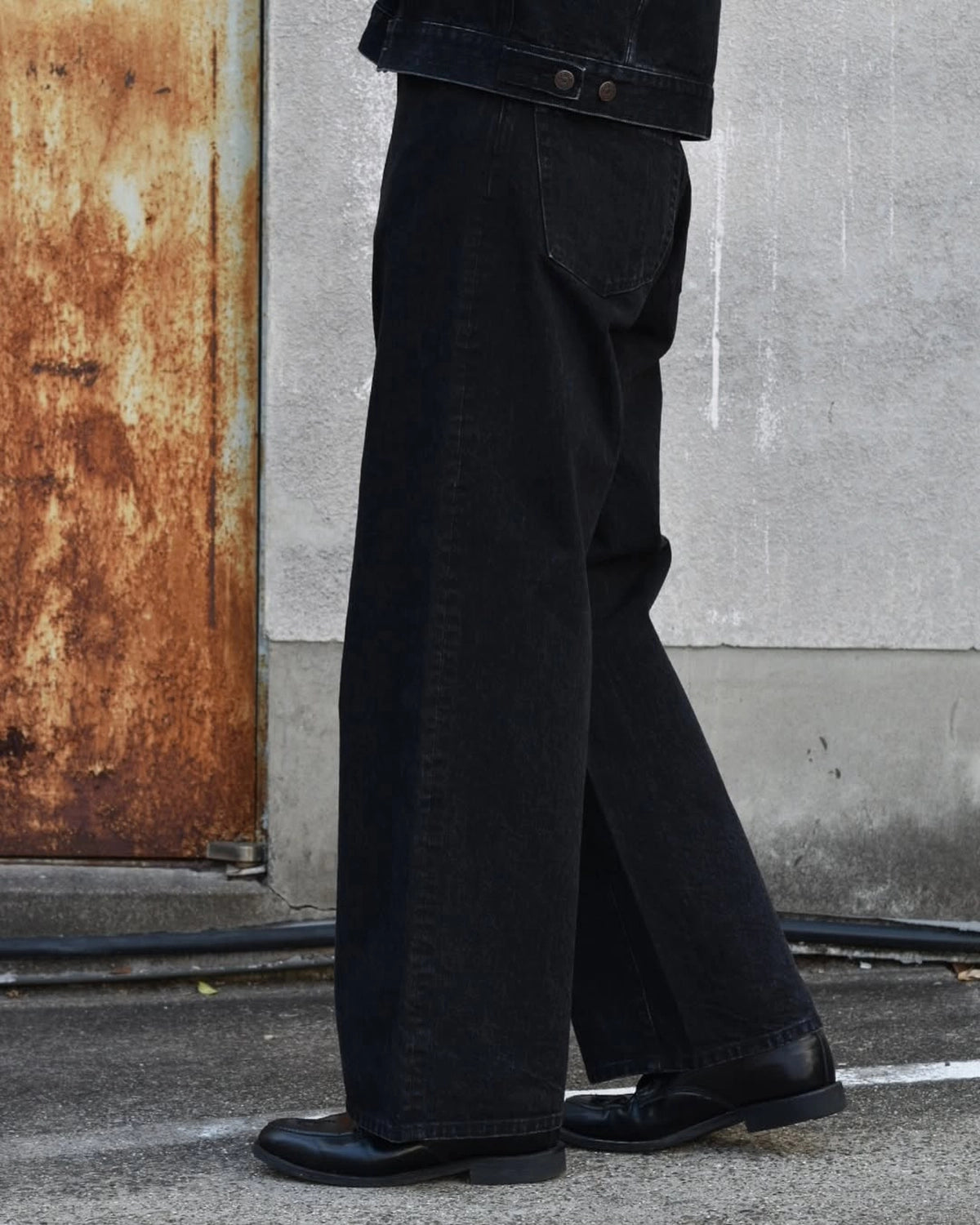 CEIVE / DENIM PANTS -WIDE FIT (P003-01)