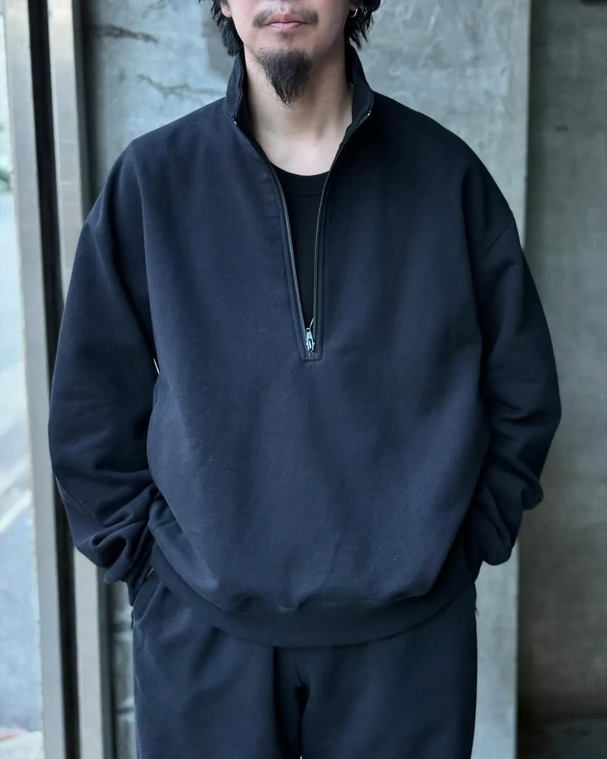 N.HOOLYWOOD × Champion /  HALF ZIP SWEATSHIRTS (C8-B022)